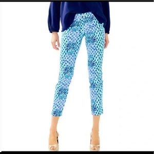 Lilly Pulitzer Kelly ankle pant sz- 4